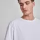 Мъжка уголемена тениска в бяло Oversized Urban Classics, Тениски - Hoodstyle.bg