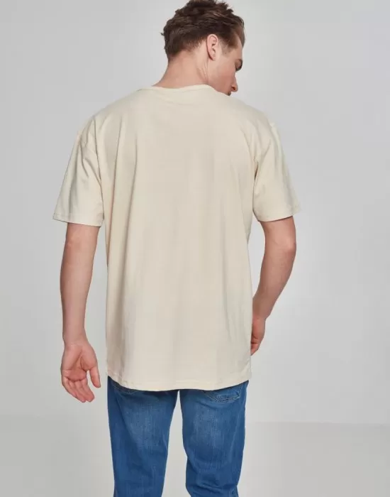 Мъжка уголемена тениска Oversized Urban Classics sand, Тениски - Hoodstyle.bg
