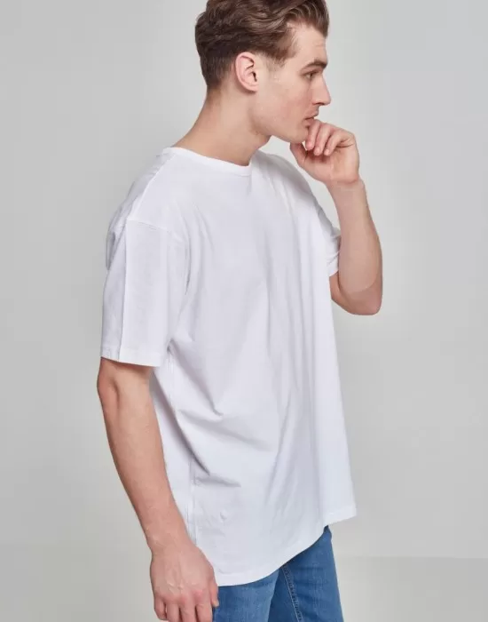 Мъжка уголемена тениска в бяло Oversized Urban Classics, Тениски - Hoodstyle.bg