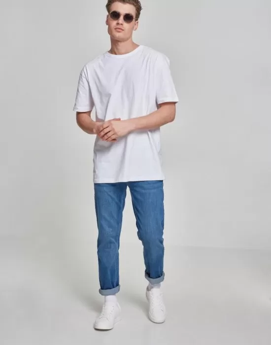 Мъжка уголемена тениска в бяло Oversized Urban Classics, Тениски - Hoodstyle.bg