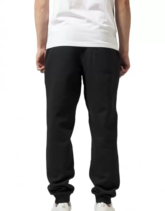 Мъжко изчистено долнище в черен цвят Urban Classics Basic, Долнища - Hoodstyle.bg