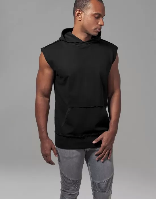 Мъжки суичър без ръкави в черен цвят Urban Classics, Мъже - Hoodstyle.bg