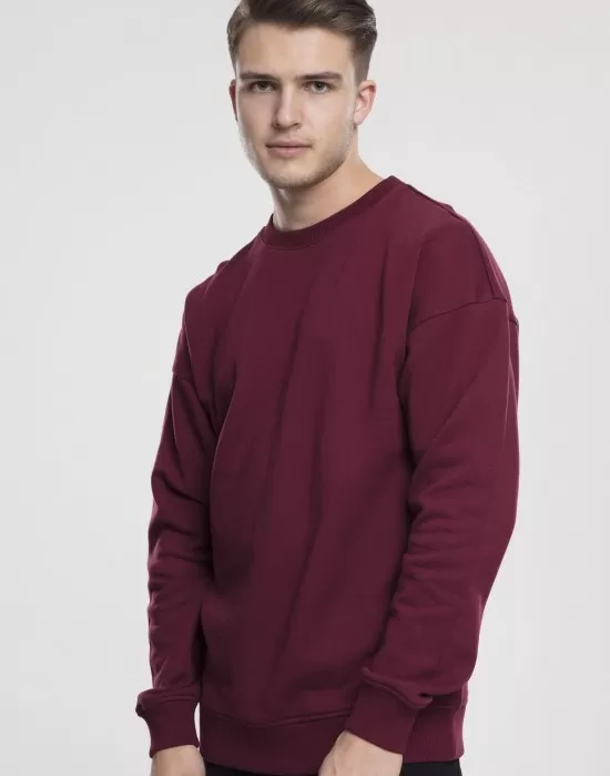 Мъжка изчистена блуза в тъмночервено Urban Classics port, Блузи - Hoodstyle.bg