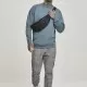 Мъжка изчистена блуза в синьо Urban Classics dusty blue, Блузи - Hoodstyle.bg