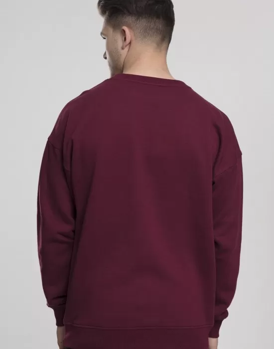 Мъжка изчистена блуза в тъмночервено Urban Classics port, Блузи - Hoodstyle.bg