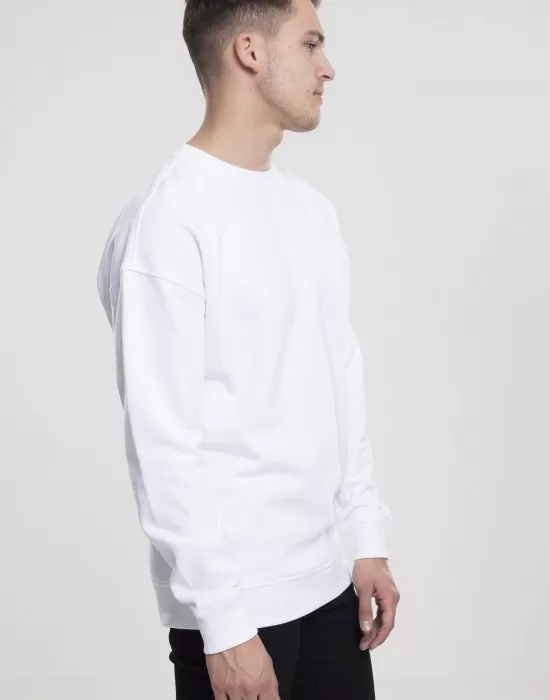Мъжка изчистена блуза в бял цвят Urban Classics, Блузи - Hoodstyle.bg