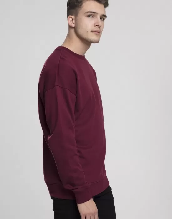 Мъжка изчистена блуза в тъмночервено Urban Classics port, Блузи - Hoodstyle.bg