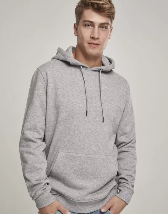 Мъжки изчистен сив суичър Urban Classics, Суичъри - Hoodstyle.bg