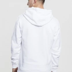 Мъжки изчистен бял суичър Urban Classics