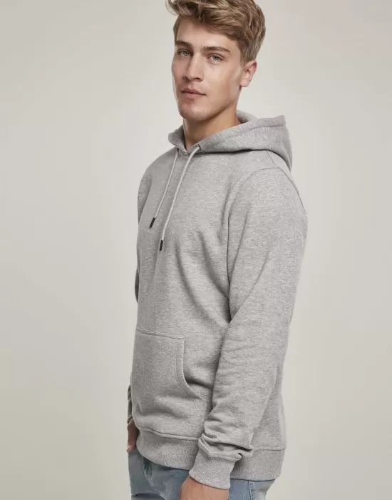 Мъжки изчистен сив суичър Urban Classics, Суичъри - Hoodstyle.bg