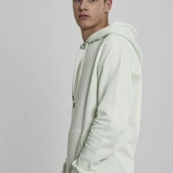 Мъжки изчистен суичър в цвят мента Urban Classics light mint