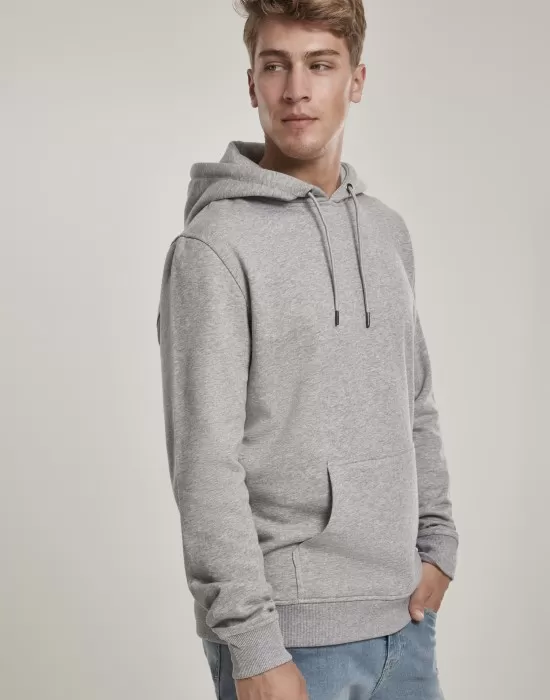 Мъжки изчистен сив суичър Urban Classics, Суичъри - Hoodstyle.bg