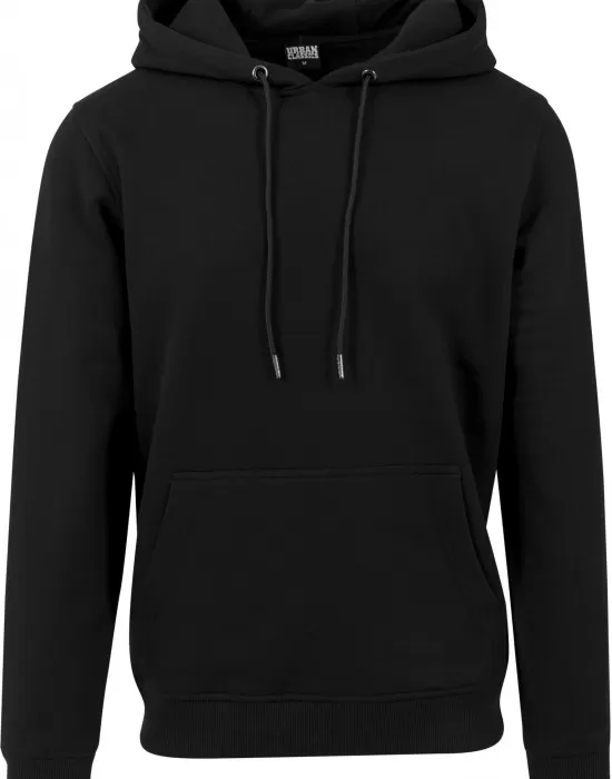 Мъжки изчистен черен суичър Urban Classics, Суичъри - Hoodstyle.bg