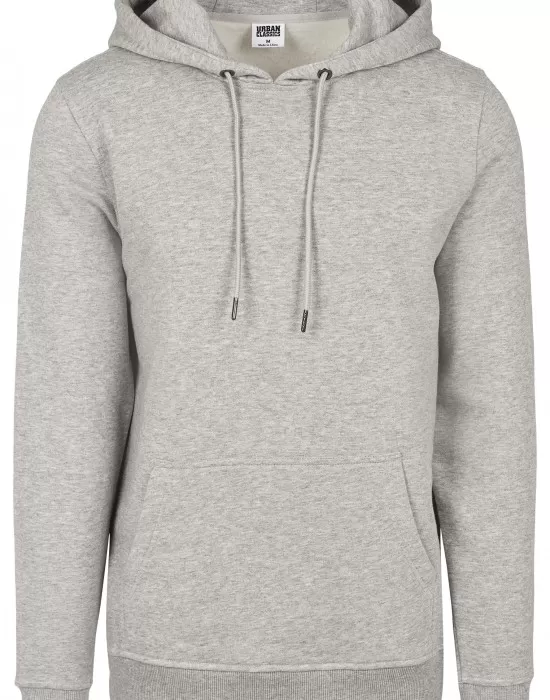Мъжки изчистен сив суичър Urban Classics, Суичъри - Hoodstyle.bg