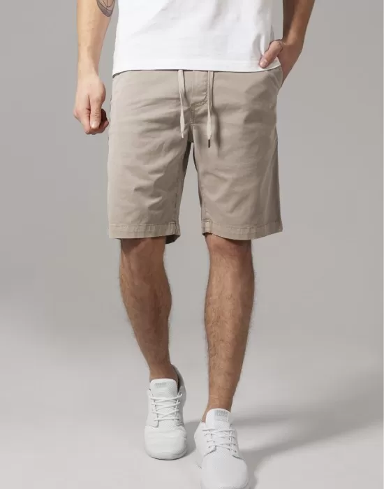 Мъжки къси чино панталони в екрю Urban Classics, Къси панталони - Hoodstyle.bg