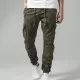 Мъжки камуфлажен карго панталон Urban Classics olive camo, Мъже - Hoodstyle.bg