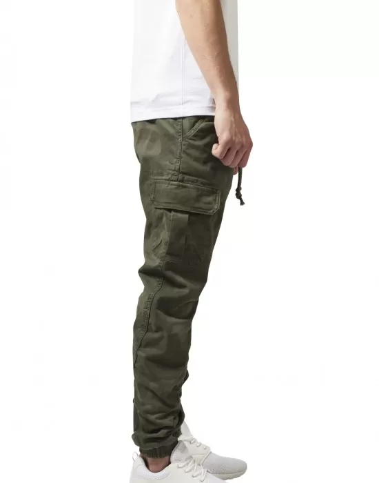 Мъжки камуфлажен карго панталон Urban Classics olive camo, Мъже - Hoodstyle.bg