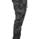 Мъжки камуфлажен карго панталон Urban Classics grey camo, Панталони - Hoodstyle.bg