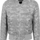 Мъжко яке тип бомбър Urban Classics stone в камуфлаж