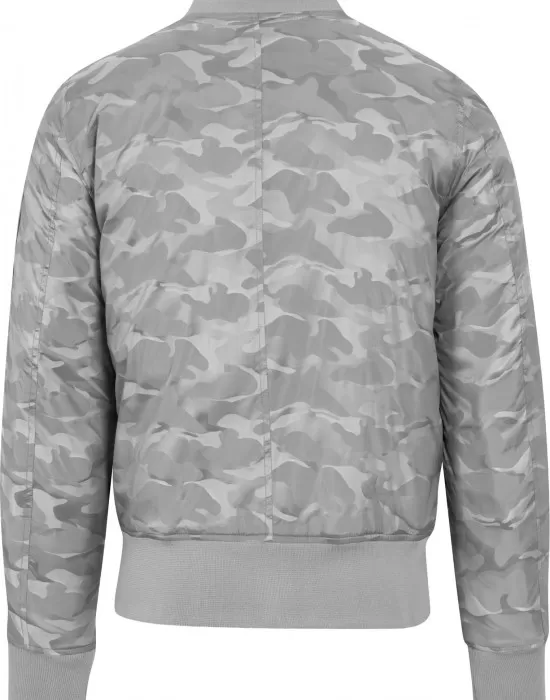 Мъжко яке тип бомбър Urban Classics stone в камуфлаж