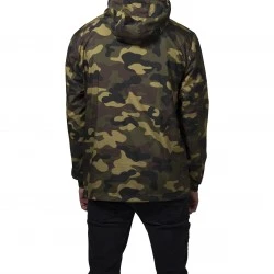 Мъжко яке ветровка в камуфлаж Urban Classics woodcamo