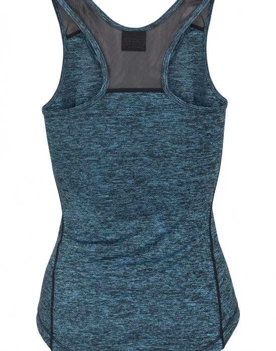 Спортен топ в тюркоаз Urban Classics Active, Топове - Hoodstyle.bg