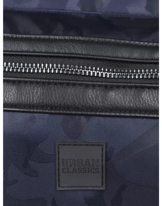 Раница в син камуфлаж URBAN CLASSICS CAMO JACQUARD, Чанти и Раници - Hoodstyle.bg
