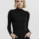 Дамска блуза рипс  в черен цвят Urban Classics, Блузи - Hoodstyle.bg