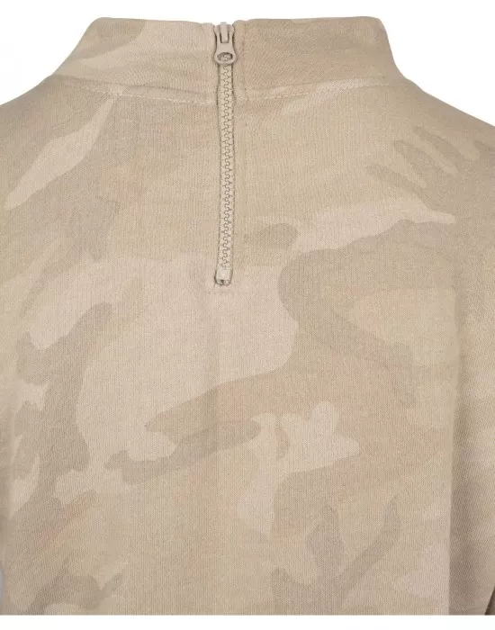 Дамско камуфлажно поло Urban Classics sand camo, Топове - Hoodstyle.bg