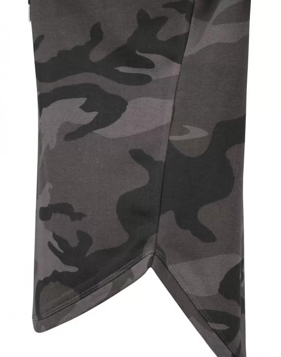 Дамски суичър в тъмносив камуфлаж Urban Classics Ladies Oversized Camo Hoody, Суичъри - Hoodstyle.bg