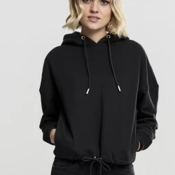 Дамски суичър в черен цвят Urban Classics