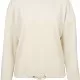 Дамска кадифена блуза в пясъчен цвят Urban Classics Ladies Oversized Velvet Crew sand, Блузи - Hoodstyle.bg