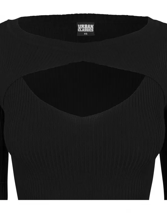 Черна мини рокля Urban Classics, Рокли - Hoodstyle.bg