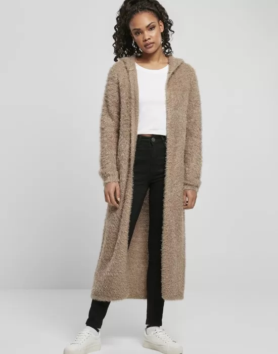 Дамска жилетка в тъмно бежов цвят Urban Classics, Жилетки - Hoodstyle.bg