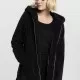 Дамско яке в черно от Urban Classics Ladies Sherpa, Якета - Hoodstyle.bg