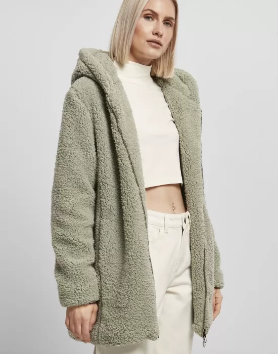 Дамско пухкаво яке Urban Classics softsalvia, Якета - Hoodstyle.bg