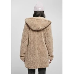 Дамско пухкаво яке в бежов цвят Urban Classics softtaupe 