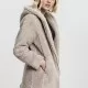 Дамско яке в пясъчен цвят от Urban Classics Ladies Sherpa, Якета - Hoodstyle.bg