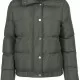 Дамско яке Urban Classics Hooded Puffer в цвят маслина, Якета - Hoodstyle.bg