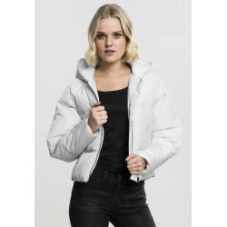 Суичър Ladies Hooded Oversized Puffer Jacket offwhite XS