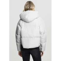 Суичър Ladies Hooded Oversized Puffer Jacket offwhite XS