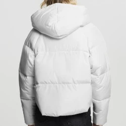 Суичър Ladies Hooded Oversized Puffer Jacket offwhite XS