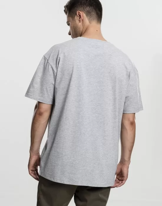 Мъжка изчистена тениска в сив цвят Urban Classics grey, Тениски - Hoodstyle.bg
