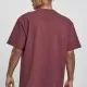 Мъжка изчистена тениска в тъмночервенo Urban Classics cherry, Тениски - Hoodstyle.bg