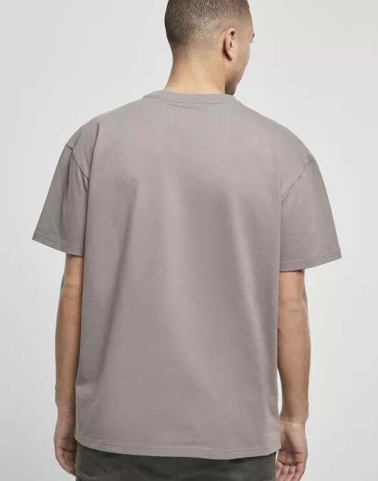 Мъжка изчистена тениска в сив цвят Urban Classics asphalt, Тениски - Hoodstyle.bg