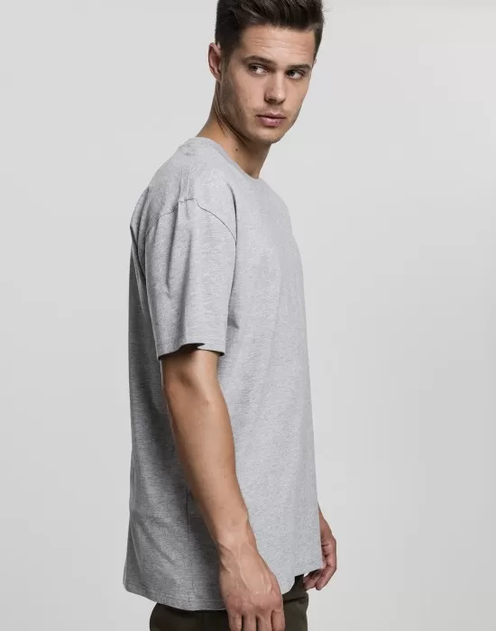 Мъжка изчистена тениска в сив цвят Urban Classics grey, Тениски - Hoodstyle.bg