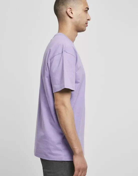Мъжка изчистена тениска в лилав цвят Urban Classics lavender, Тениски - Hoodstyle.bg