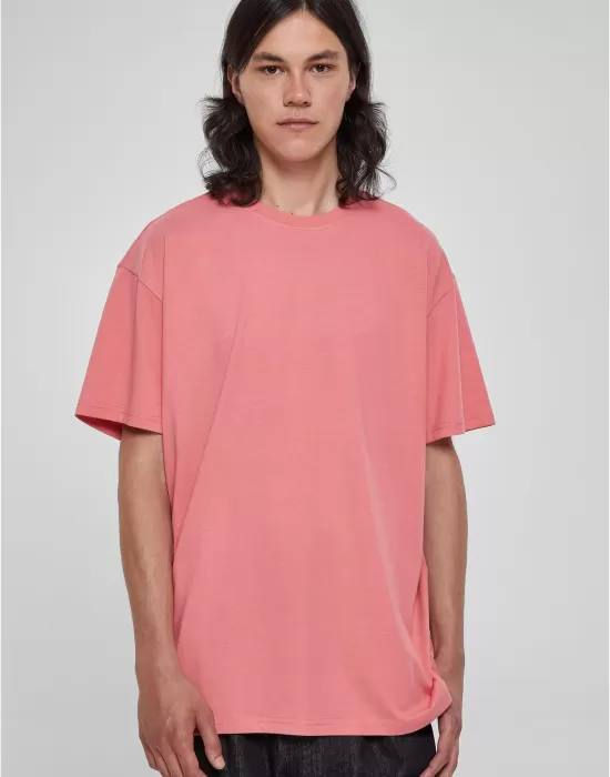 Мъжка тениска в розов цвят Urban ClassicsHeavy Tee, Тениски - Hoodstyle.bg