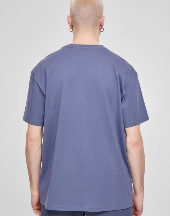 Мъжка овърсайз тениска Urban Classics Heavy vintageblue, Овърсайз - Hoodstyle.bg
