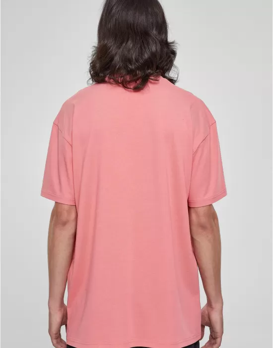 Мъжка тениска в розов цвят Urban ClassicsHeavy Tee, Тениски - Hoodstyle.bg